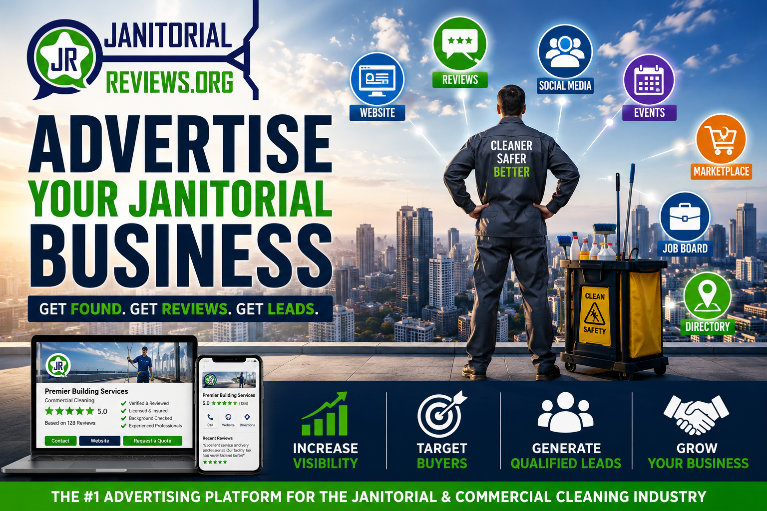 Advertise Your Janitorial Business with us